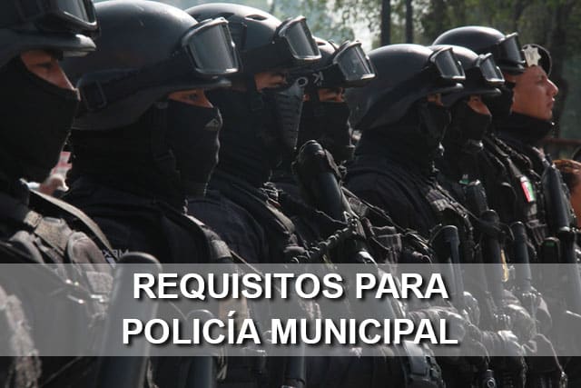 requisitos policia municipal