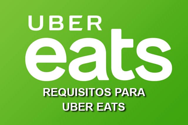 Requisitos Uber eats