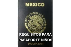 requisitos para pasaporte de niños