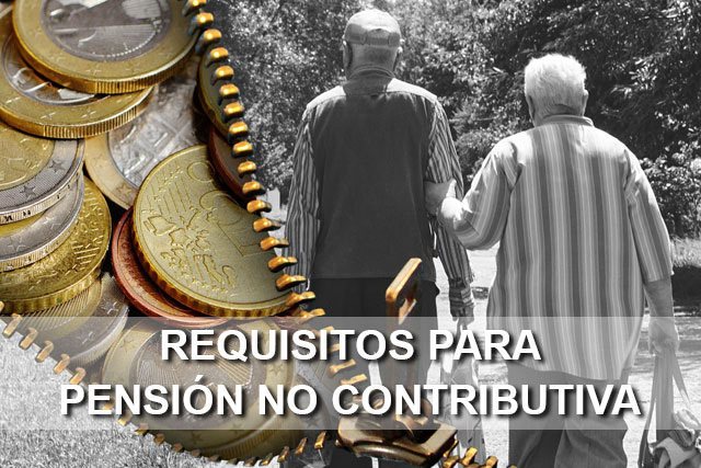 requisitos pensión no contributiva
