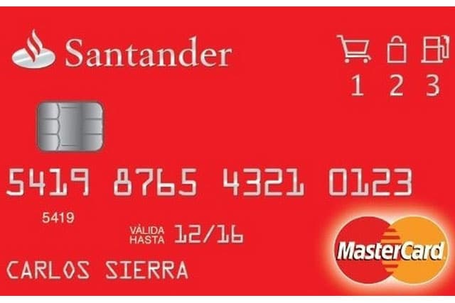 Requisitos tarjeta crédito Santander