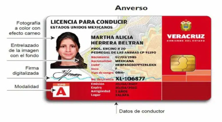 licencia de conducir veracruz